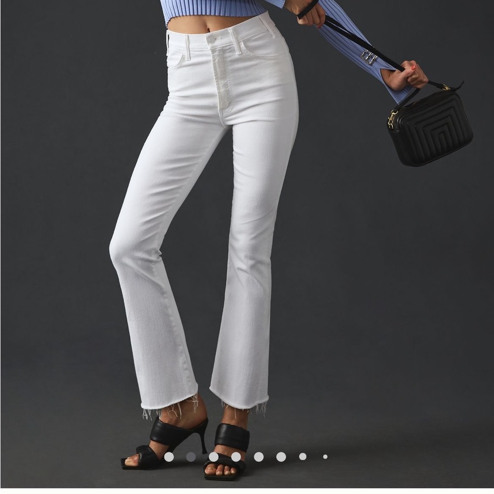 Mother denim, hustler ankle fray jean. Size 28.